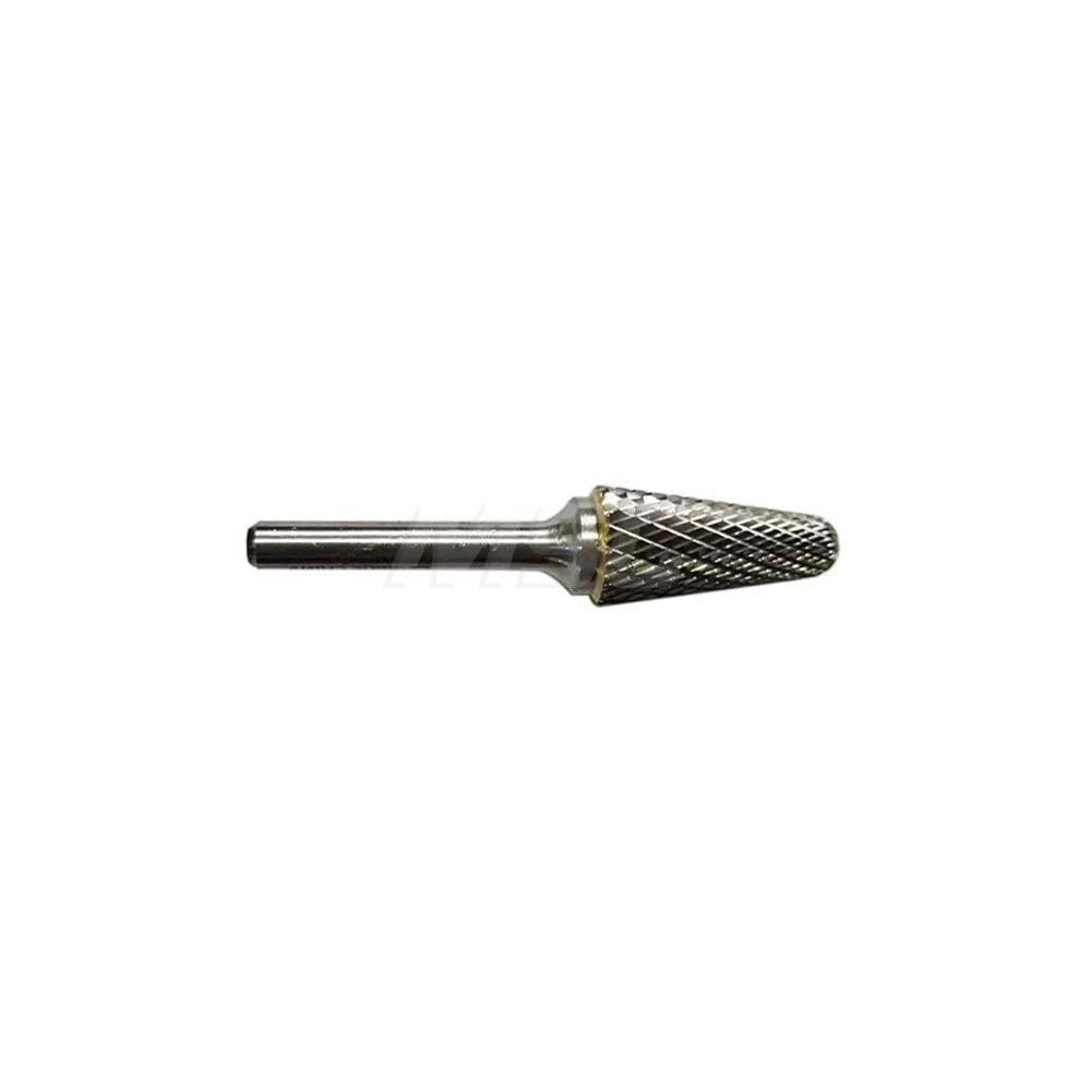 HERTEL Hertel SZ0015T Abrasive Bur Taper Double Cut Solid Carbide