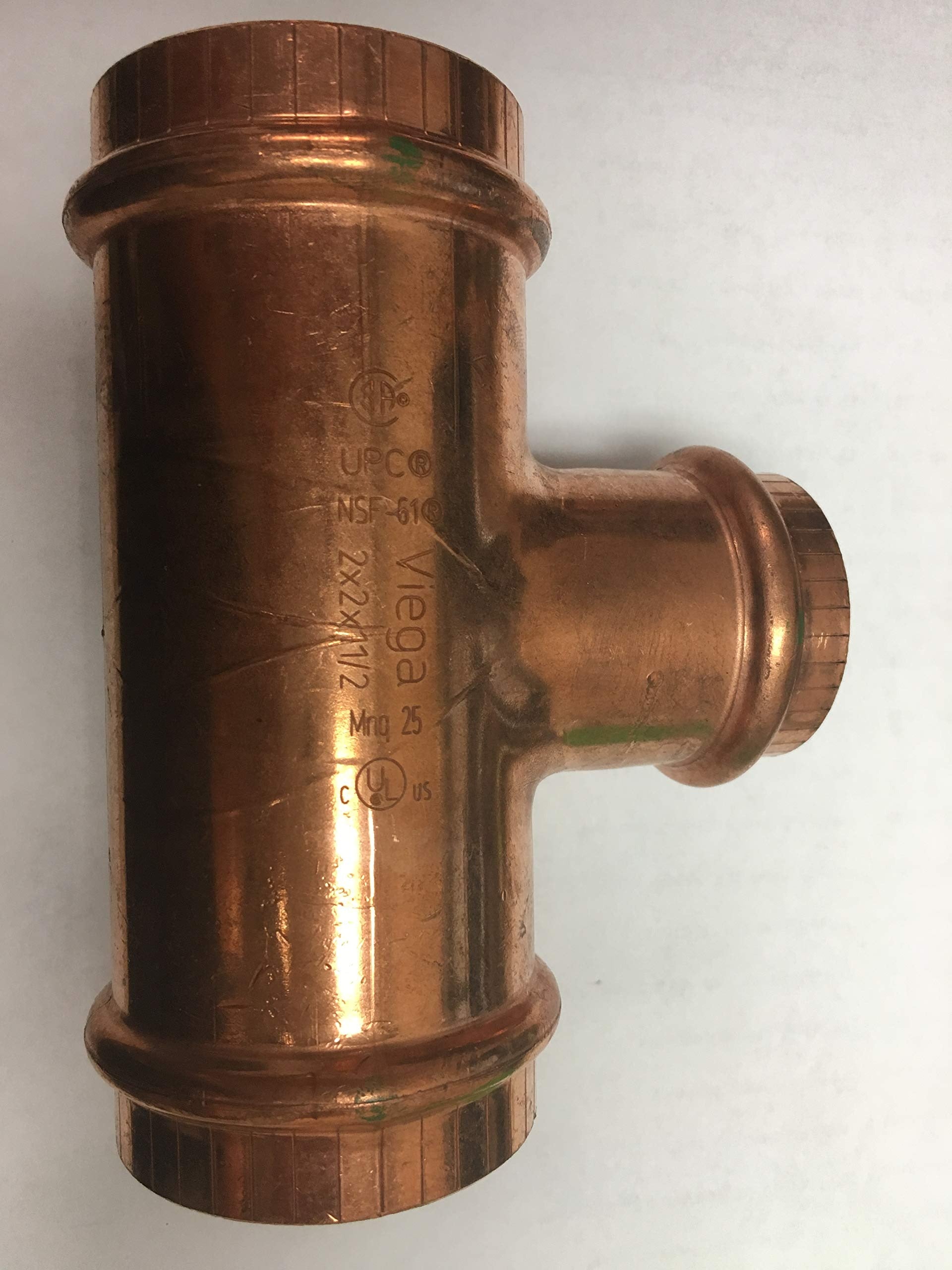 VIEGA Viega 77477 Propress Copper Tee 2 Inch