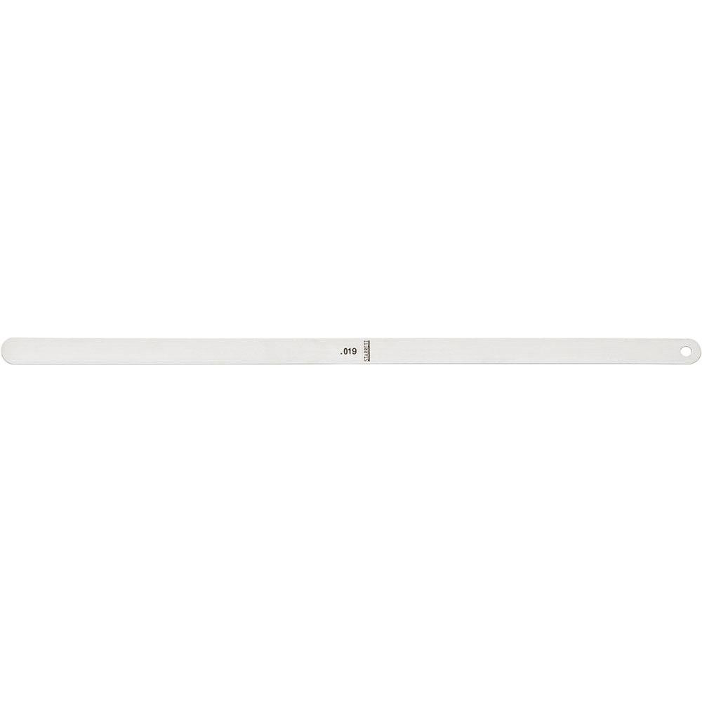 STARRETT Starrett 52857 Feeler Gage 0.019 in Parallel Leaf Steel