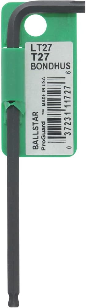 Bondhus 11727 T27 BallStar L-Wrench Tagged & Barcoded