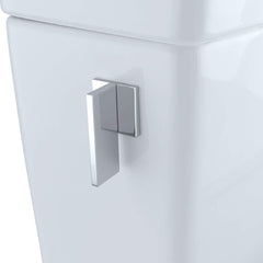 Toto MS624124CEFG#01 Legato Washlet+ One-Piece Elongated 1.28 GPF Universal Height Skirted Toilet With Cefiontect Cotton White