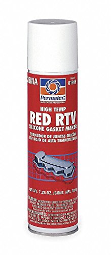 Permatex 81915 High-Temp Red RTV Silicone Gasket Maker 7.25 oz