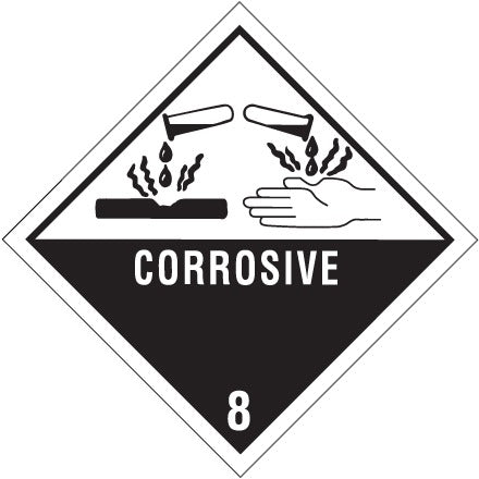 BSC PREFERRED Bsc Preferred DL5240 Pressure-sensitive Warning Labels