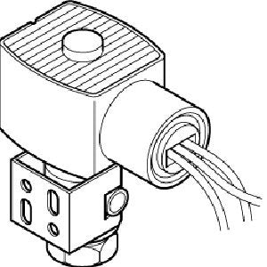 Schneider Electric AL-151 Solenoid Air Valve 120V 1/8 inch NPT Connection