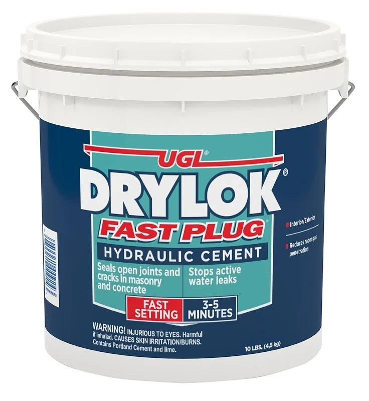 UGL Ugl 830579 Fast Plug Hydraulic Cement 10 lb Pack