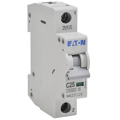 EATON Eaton WMZS1C25 Miniature Circuit Breaker 25 Amp (1 Pole) FAZ-C25-1-SP