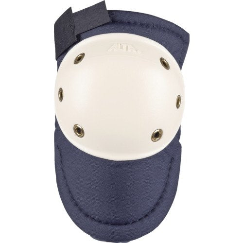 Alta 50900 AltaPRO Knee Protector Pad Navy Cordura Nylon Fabric AltaGrip Fastening Hard Cap Round White