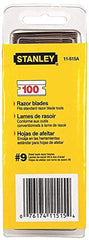 Stanley 11-515 Replacement Razor Blades 1-1/2 Inches 100 Pack