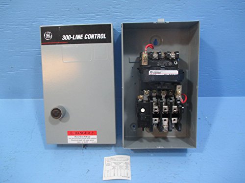 General Electric CR306A102 Motor Starter 120V 9A 3Ph Sz00 NEMA1