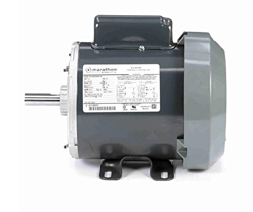 Marathon MC262 56 Frame General Purpose Motor 0.5 HP 1800 RPM 115-230 VAC 5KC42GN0014X Replacement