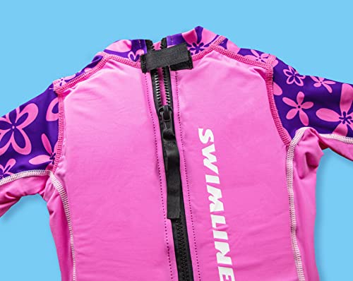 Swimline 9894G Lycra Floating Swim Trainer Suit Girls Large