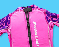 Swimline 9894G Lycra Floating Swim Trainer Suit Girls Large