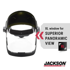 Jackson Safety 14230 Quad500 Face Shield with Shade 5 IR Welding Visor