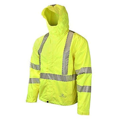 Radians RW11-3ZGR-M Waterproof Lightweight Packable Raincoat Medium