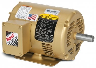 Baldor EM31115 Motor 1HP 3450 RPM 230/460V