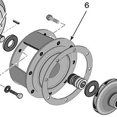 Pentair C2-66 Motor Adapter Replacement Commercial D-Series Self Priming Pool and Spa Centrifugal Pump