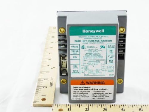 Honeywell S89C1087 Single-rod Hot Surface Ignition Control with 6 Second Trial and Lockout Timing