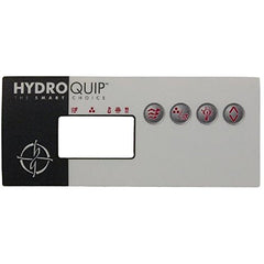 Hydro Quip 80-0204 Replacement Spa-side Label Overlay Eco 8 Pump 1 Light Aux Large Rec