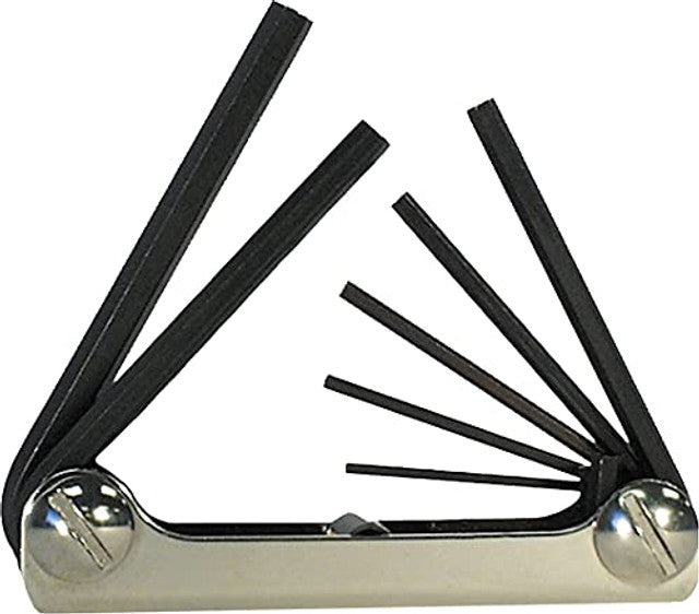 Eklind 20812 Fold-Up Hex Key Set - 8 Keys - 3/32-1/4