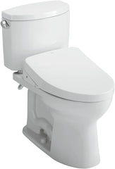 Toto MW4543056CEFG-01 Drake II with Washlet S550E 1.28 GPF Toilet Cotton - 2 Piece