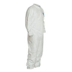 DuPont Tyvek 400 TY125S Disposable Protective Coverall with Elastic Cuffs, White, 2X-Large (Pack of 25)