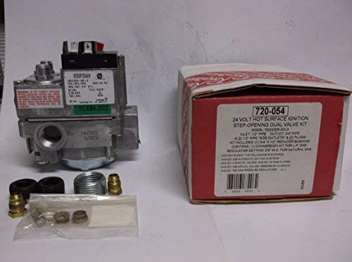 Robertshaw 720-054 Gas Valve Step Opening 150000 BtuH with LP Conversion Kit