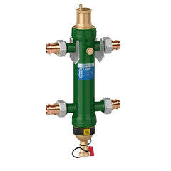 Caleffi 549597A SEP4 4-in-1 Magnetic Hydraulic Separator 1-1/4 Sweat Unions