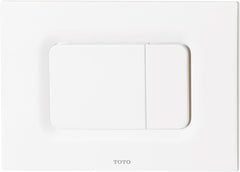 TOTO YT920#WH Dual Flush Push Plate Wall Mounted for DuoFit In-Wall Tank Systems