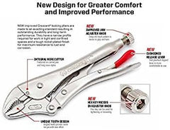 Crescent C11CCVN Locking C-Clamp with Regular Tips 11 inches