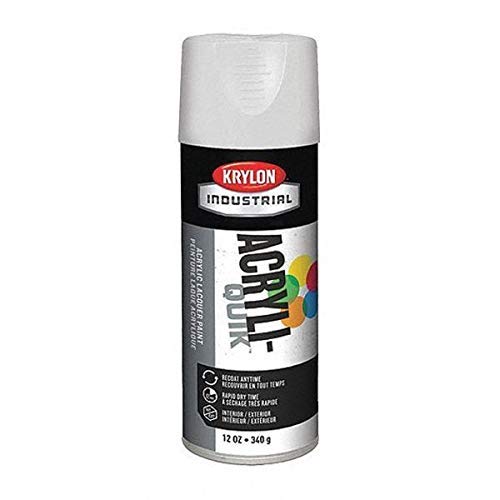 Krylon K01501A07 Acryli-Quik Gloss White Spray Paint 12 oz