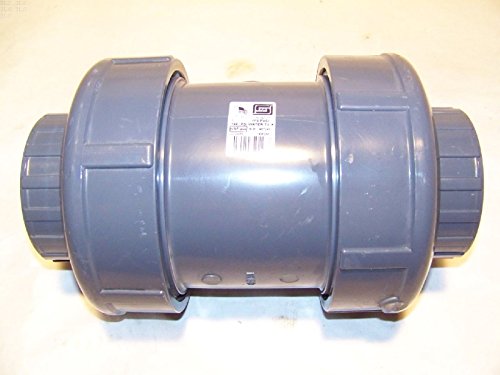 Spears 2222-030 PVC Schedule 80 True Union Ball Check Valve, Socket, EPDM, 3-Inch