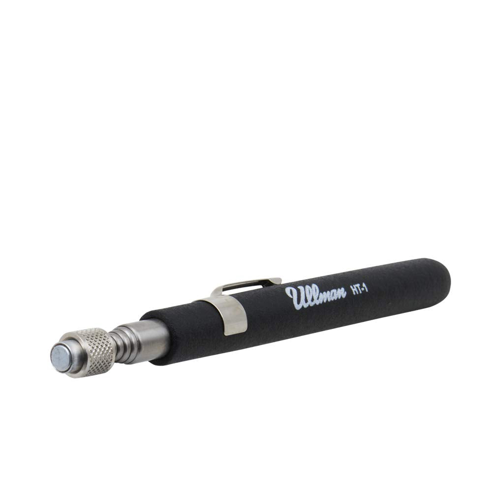 Ullman HT-1 Telescoping Hi-Tech Magnetic Pick-up Tool with Powercap, 6-5/8 to 33-1/4 Extended Handle Length, 2-1/2 lbs Capacity