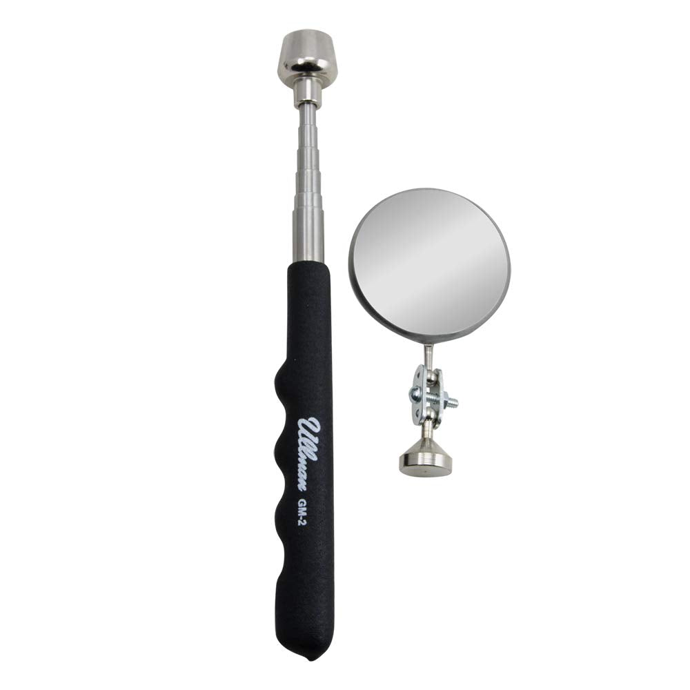 Ullman GMC-2 MegaMag Magnetic Pick Up Tool and Telescopic Inspection Mirror