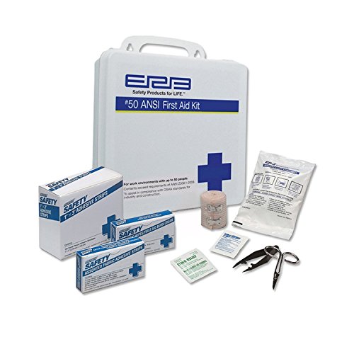 ERB 17135 Safety First Aid Kit ANSI 50 Person Compliance Kit