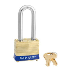 Master Lock 4LH Padlock Keyed Different Long Shackle 5/8 in