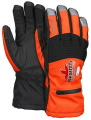 MCR Safety 980M Insulated Mechanics Gloves Thinsulate Lining MAXGrid Material Palm Medium