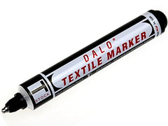 Dykem 23033 Dalo Textile Black Medium Tip Marker, 1 Each