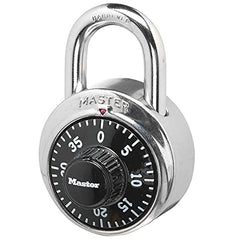 Master Lock 1500D Combination Padlock 3 Number Dialing Rust Resistant Steel