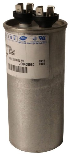 Fasco C3D2010 Proline 20 Mfd/10 Mfd 370-volt Dual Microfarad Capacitor with 1.75-Inch Base Size and 3.88-Inch Case Height