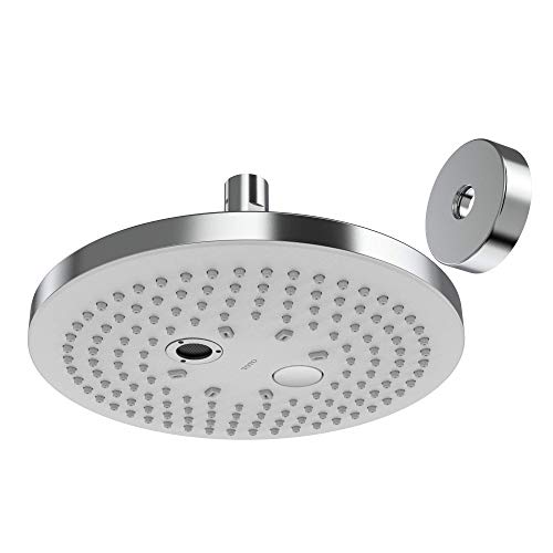 Toto TBW01004U4#CP G Series 1.75 GPM Two Spray Function 8.5 Inch Round Showerhead with Comfort Wave and Warm Spa, Polished Chrome