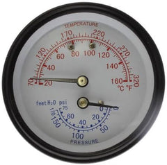 Burnham 105894-01 Temperature Gauge For Burnham Boilers Replacement 100282-01