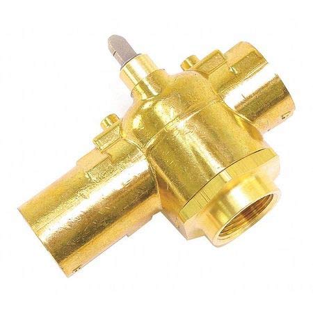 Erie VT3343 3/4 Inverted Flare 3-Way Valve Body 4.0 Cv