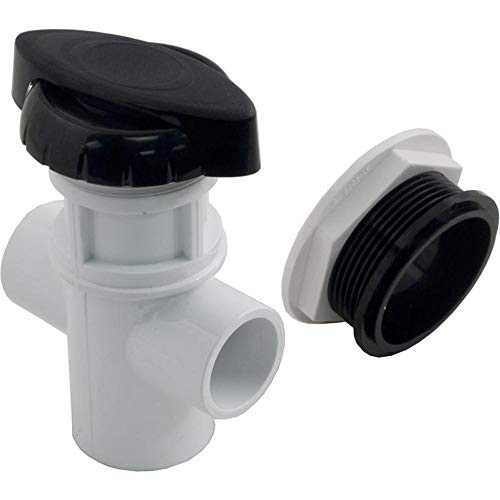 Balboa 11-4030BLK Hydro Air Diverter Valve Hydroflow 3/4s 2 Port Black