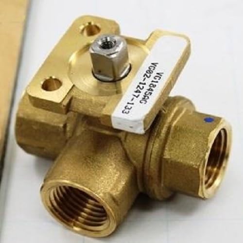 Johnson Controls VG1845AG+9A4AGA Three-Way Stainless Steel Trim Ball Valve Non-Spring Return Actuator 24V