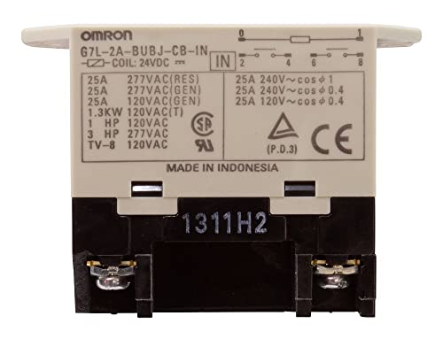 Intermatic 143PS307 DPST Relay with 24V DC Coil