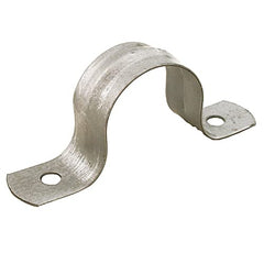 Jones Stephens H13100 1 Galvanized 2 Hole Pipe Strap