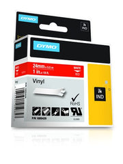 DYMO 1805429 Rhino Adhesive Vinyl Label Tape 1-inch 18-Foot Cassette Replacement MPN