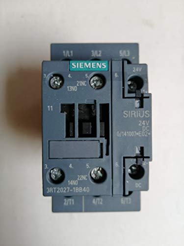 Siemens 3RT2027-1BB40 32 Amp 3-Pole 400 Volt Contactor