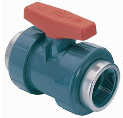 Spears 4529-020 PVC Schedule 80 Industrial Ball Check Valve, 2 Inch