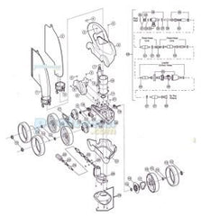 Polaris 48-036 Lock Nut 3900 Wheel Onesize